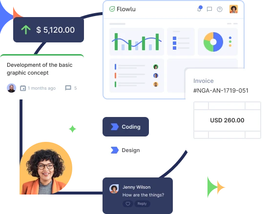 Flowlu - Software de Portal para Clientes para Advogados e Escritórios de Advocacia
