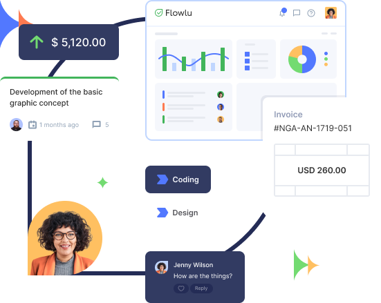 Flowlu - Free Client Portal Software