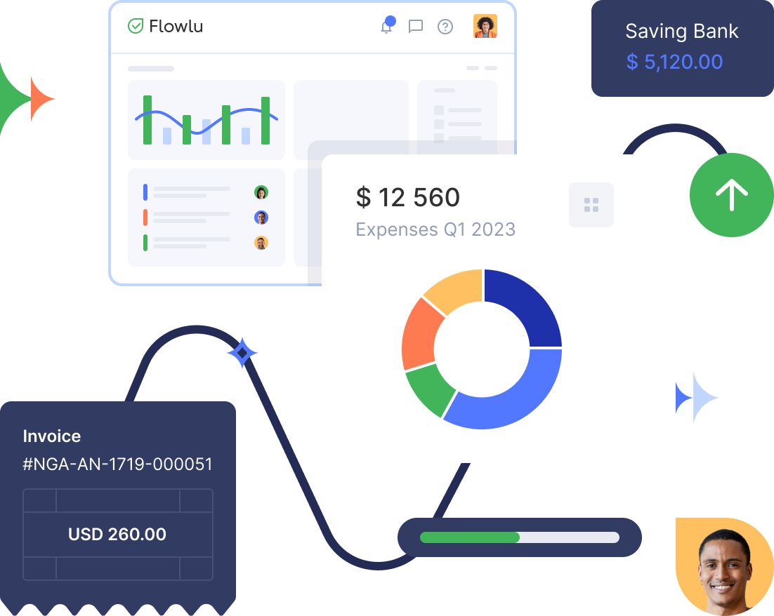 Flowlu - Cash flow report