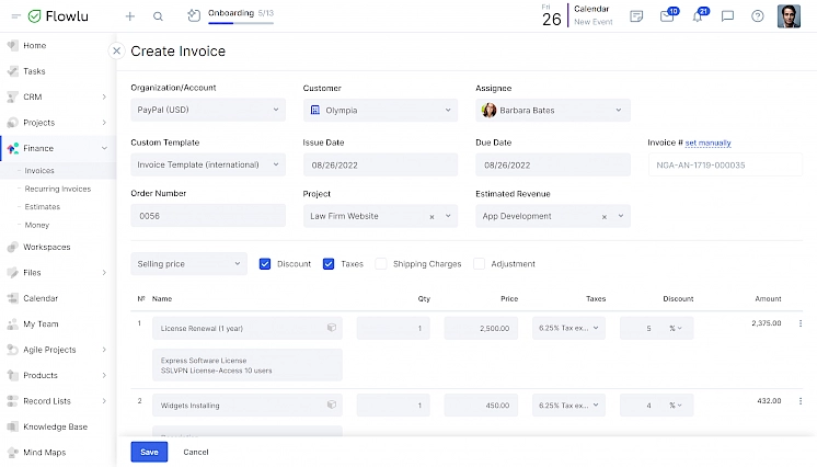 Expense Tracking