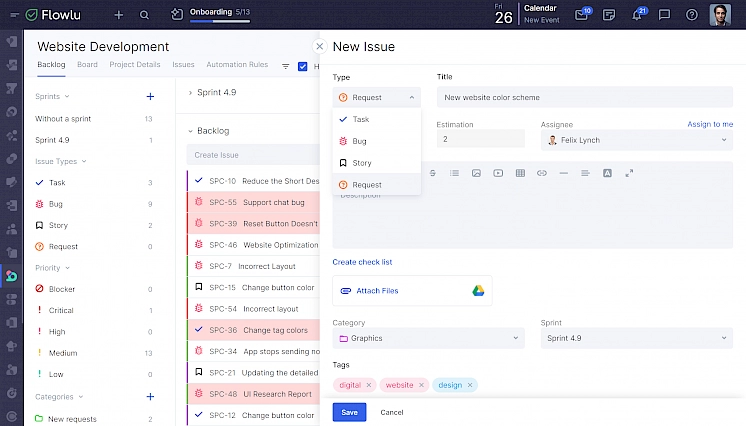 Agile project management software free